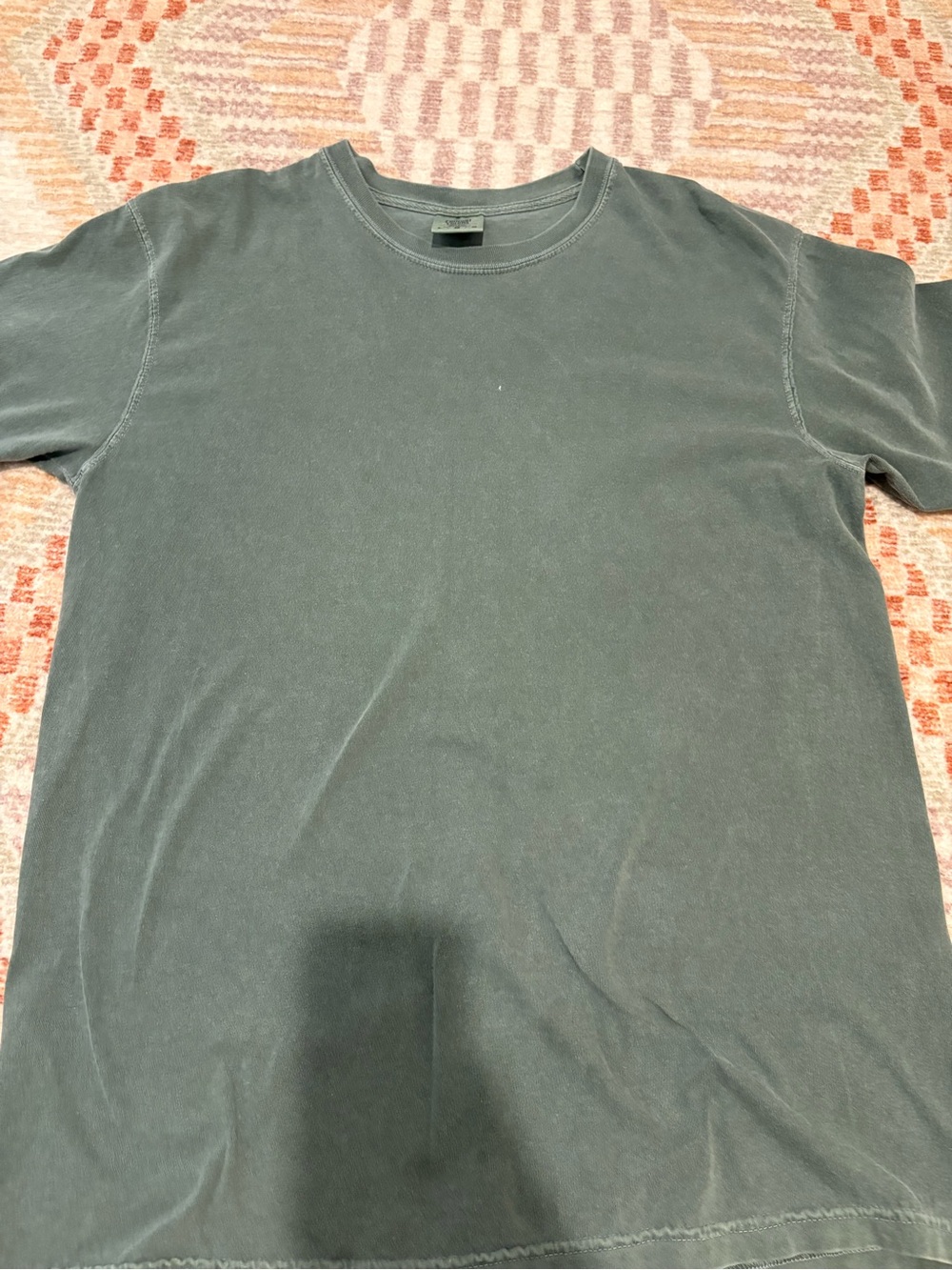 Men's Crewneck T-Shirt - Dark Green Comfort Colors